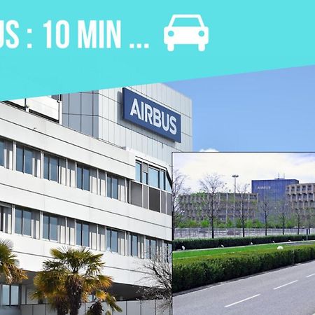 טולוז Appartement Cosy Tout Confort - Climatisation, Balcon, Wifi - Proche Airbus, Purpan, Aeroport, Stade Ernest Wallon מראה חיצוני תמונה